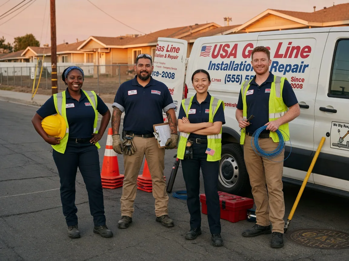 Gas Line Installation company in Spout Spring, VA